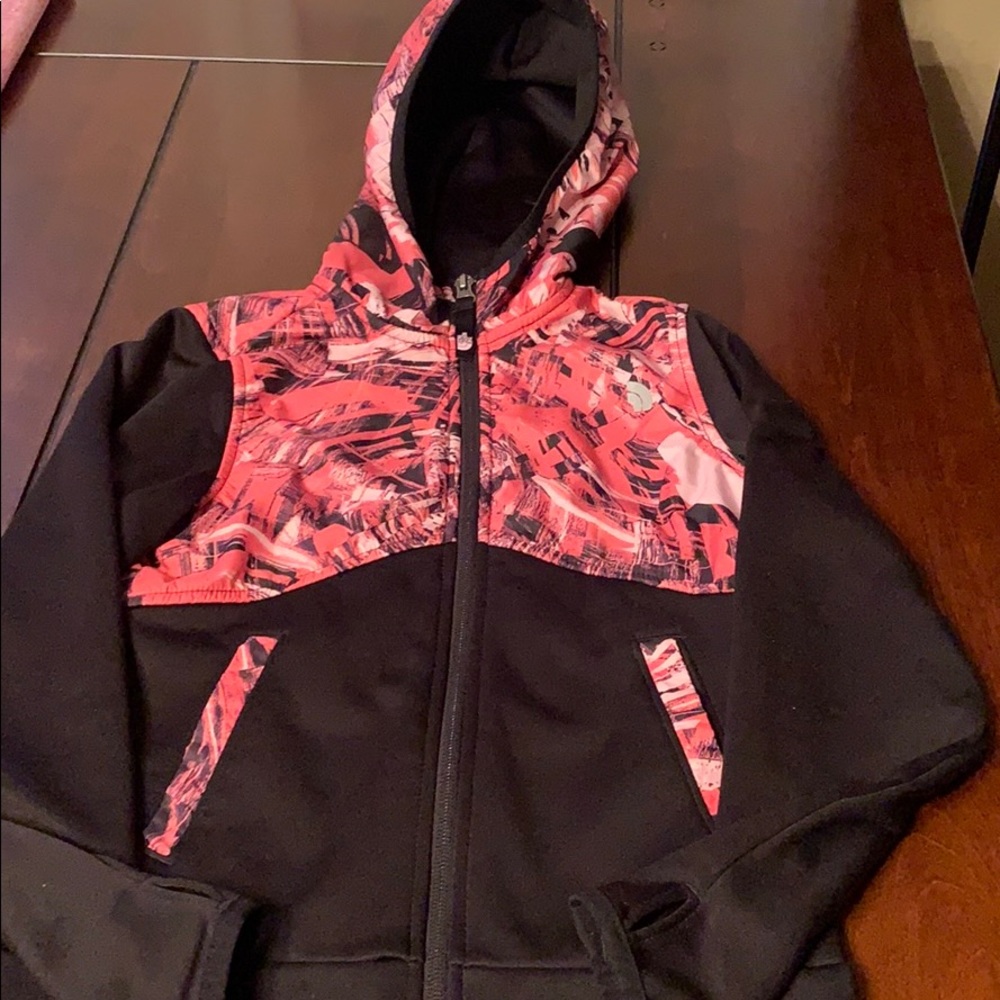 North Face girls hoodie jacket